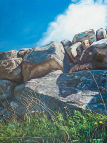 wall painting in oil